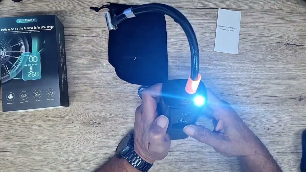 Kabellose aufblasbare Pumpe, automatische tragbare aufblasbare Pumpe, gutes Gerät