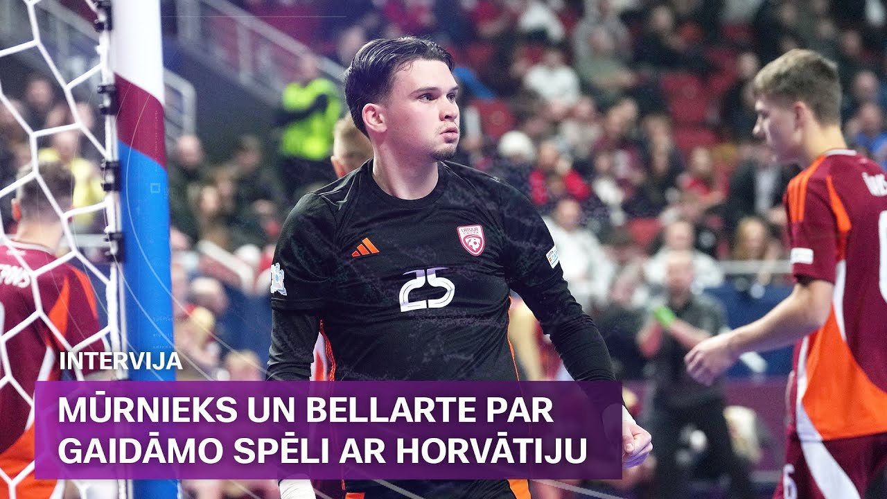 Mūrnieks un Bellarte par Latvijas svarīgo cīņu ar Horvātiju | Sporta Studija