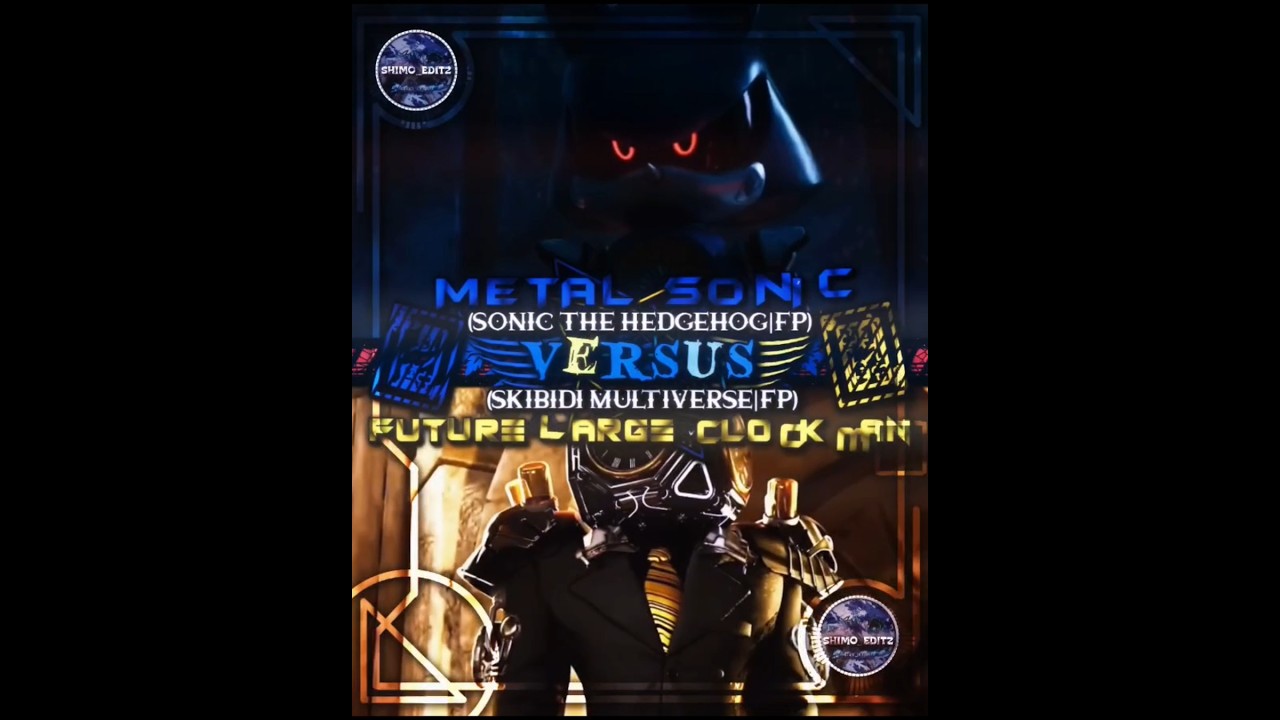 OC Submission @Zamer9  | Metal Sonic vs Winston | (Repost) | #skibiditoilet #metalsonic #opencollab