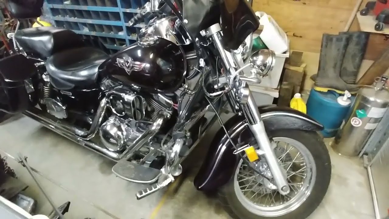 2004 Kawasaki Vulcan 1500 Temperature censor Location.