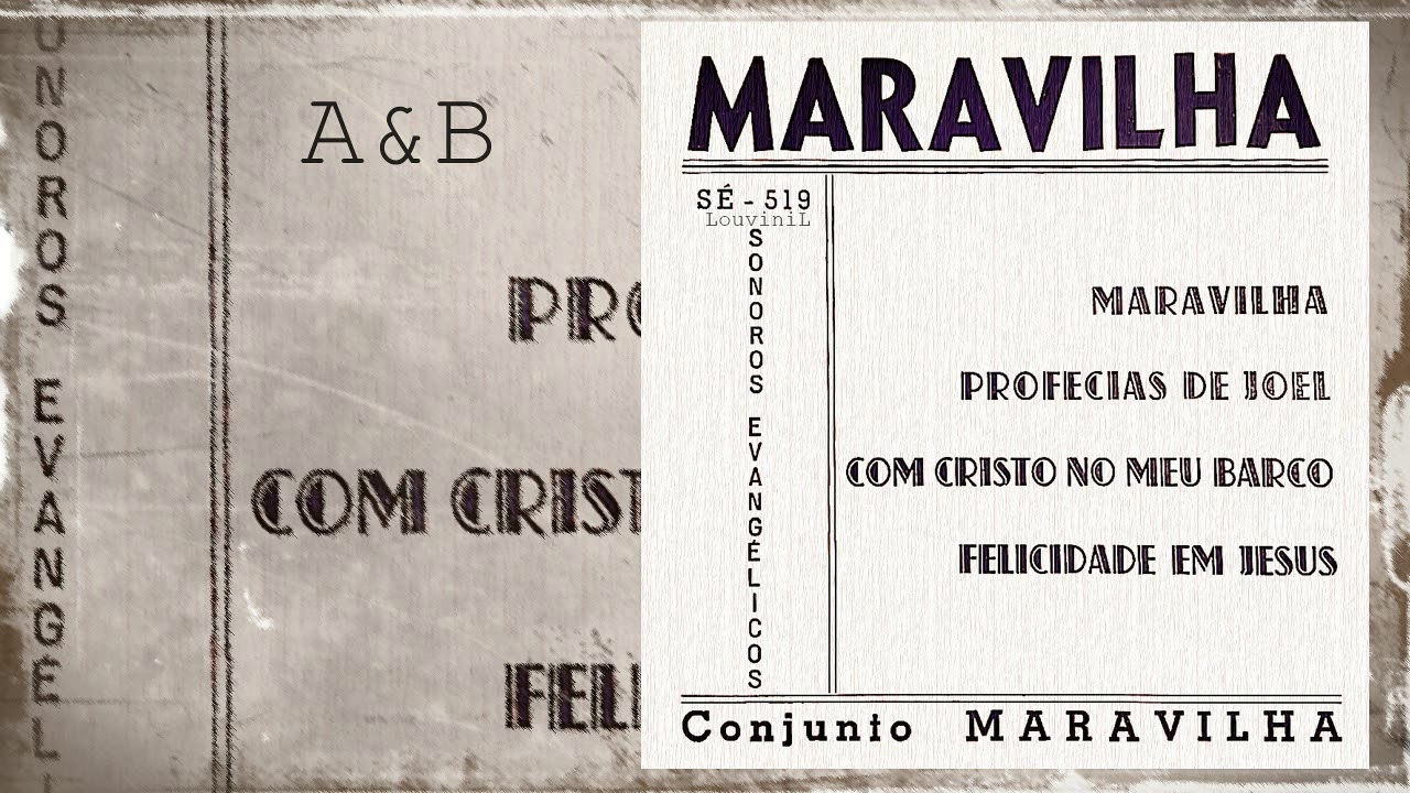 CONJUNTO MARAVILHA - Maravilha 1969