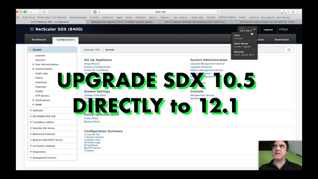 SDX upgrade from 10.5/11 to 12 directly (N90X)