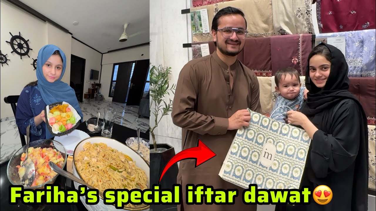 Eid ki shopping hogai🛍️yusra ko apni pasand sy eid ka dress gift kar diya😍