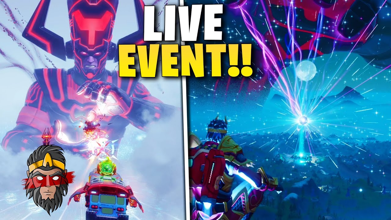 *NOVÝ* GALAKTUS LIVE EVENT VE FORTNITE!!