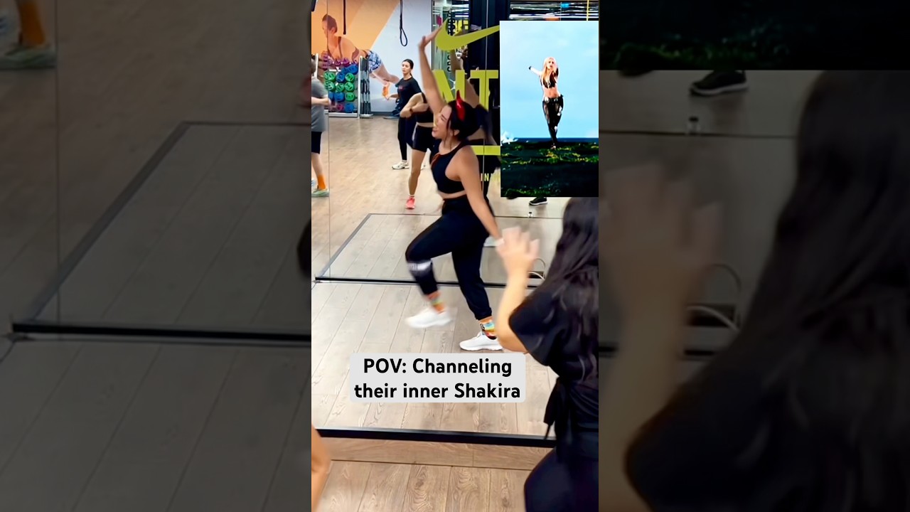 Shakira whenever wherever zumba version #wheneverwherever