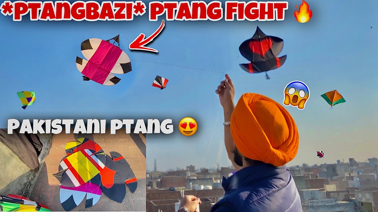 PTANG FIGHT😍 *Ptangbazi* Tufani Hawa Ch 😱*PTANG SET KARAN DA TREEKA*👌🏻