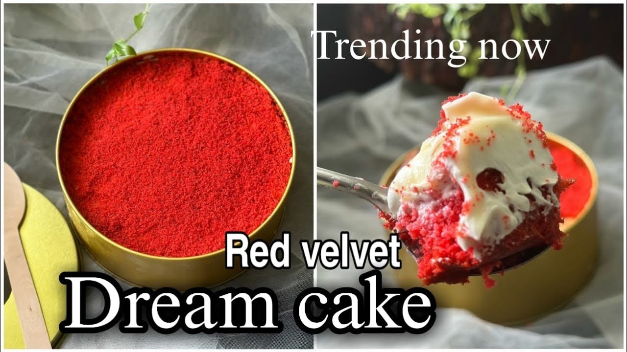 ഇനി ഇതൊന്നു ഉണ്ടാക്കി നോക്കൂ.അടിപൊളി taste ൽ Red Velvet  dream cake#dreamcake #trending #cakeideas