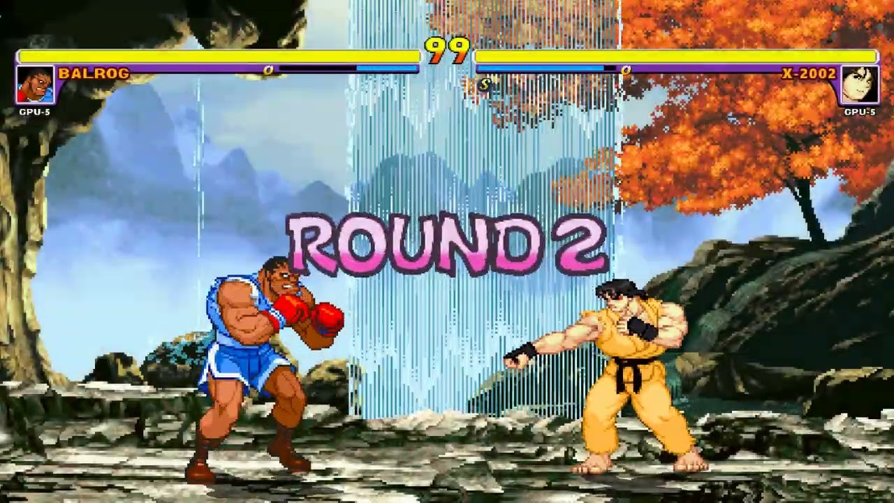 [BALROG] VS [X-2002] | Random MUGEN Battle | Retro Fighting Games