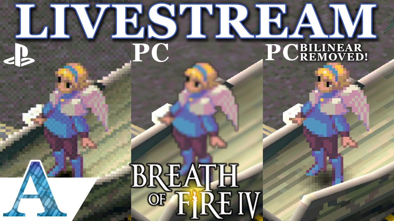 Breath of Fire IV Updated PC Port! First Impressions & Comparison