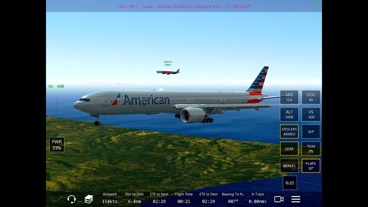 Infinite Flight Boeing 777-300 Turbulent Tuesday Event. 15.12.15