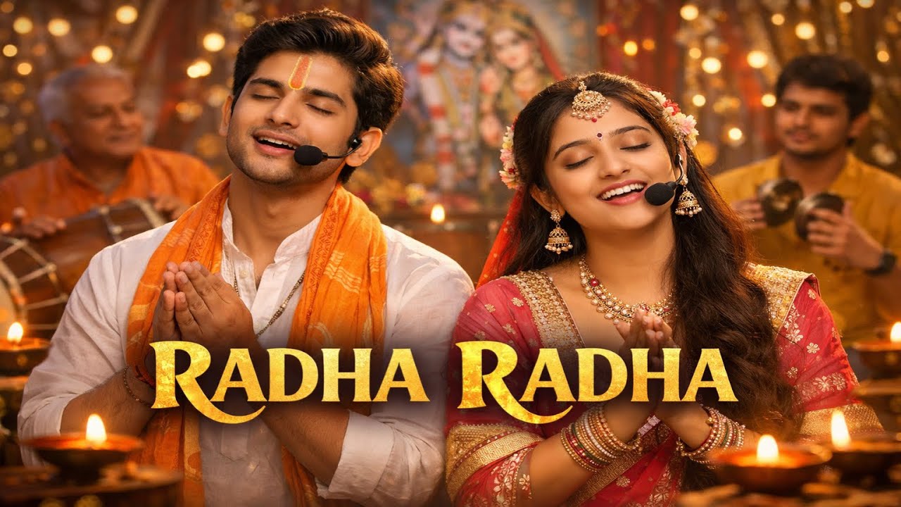 RADHA RADHA Naam Kirtan 🌸 | Soulful Bhajan | Radha Naam Dhun | Peaceful Devotional Music