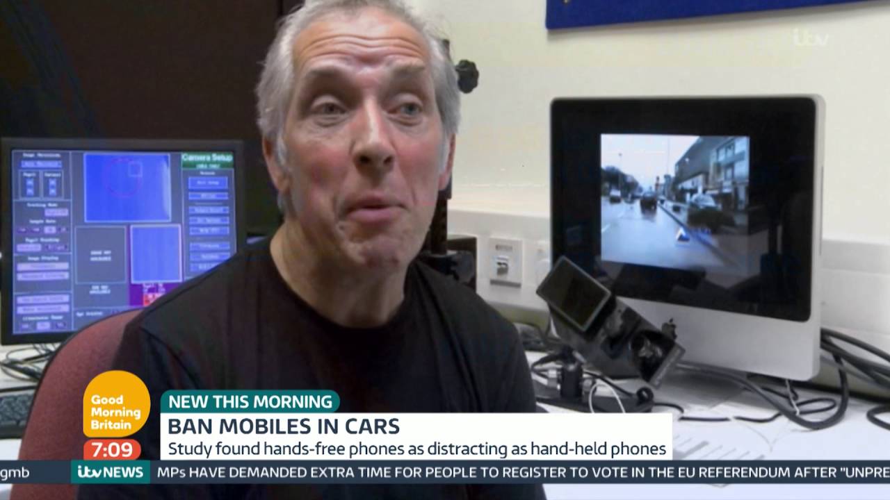 No Difference In Risk Between Using Hands Free And Hand Held Phones In Cars | Good Morning Britain