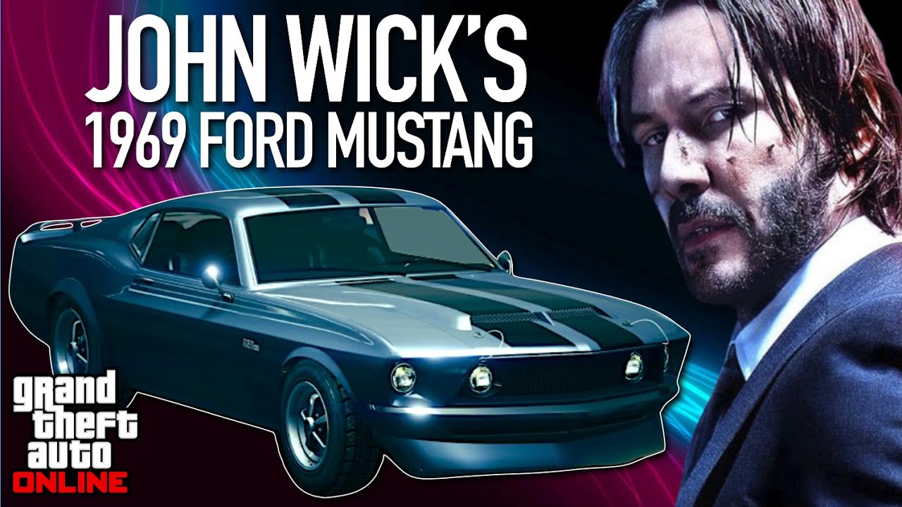 How to Make JOHN WICK'S Iconic 1969 Ford Mustang in GTA Online