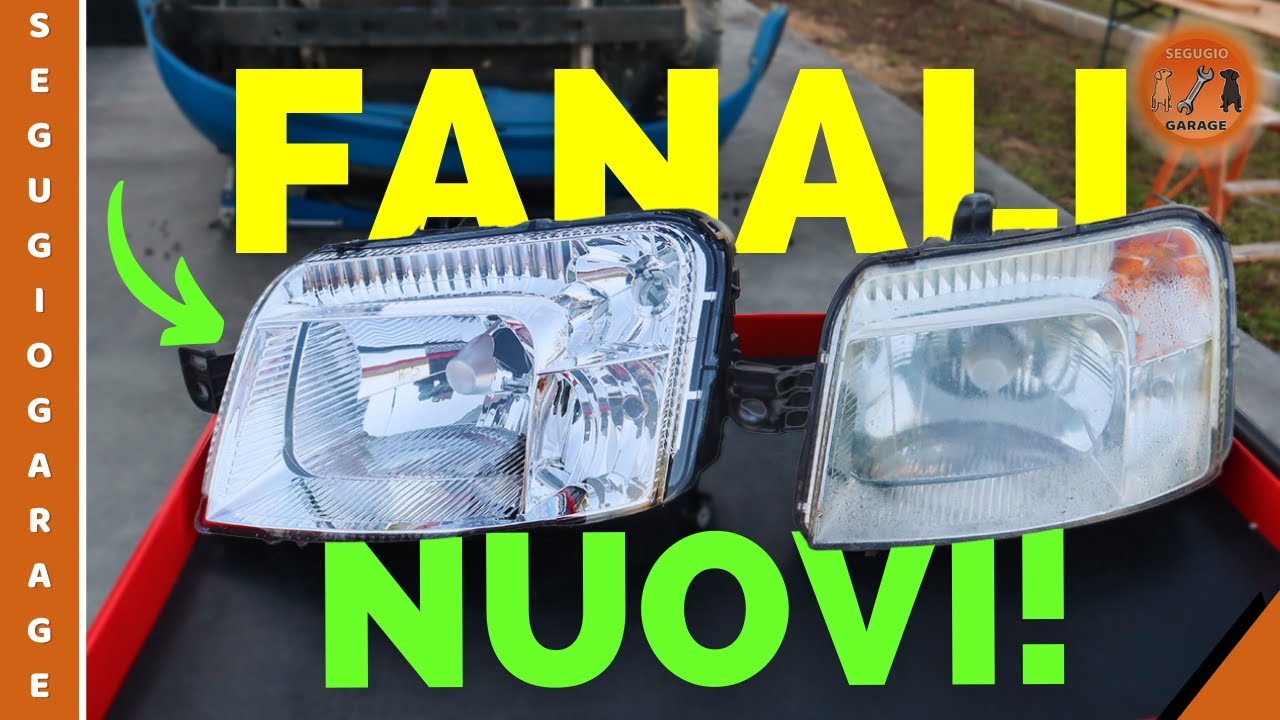FANALI Anteriori - Come Sostituire i Fari nella Fiat Panda 169