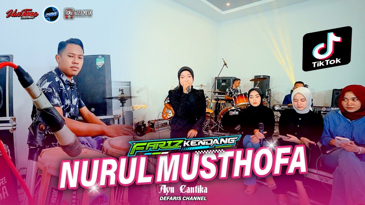 SHOLAWAT NURUL MUSTOFA - ayu cantika X  friends - bikin merinding di sore hari 