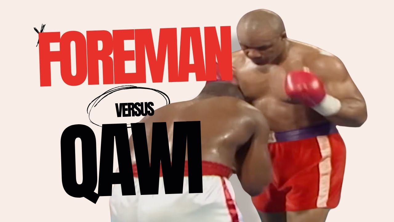 George Foreman vs Dwight Muhammad Qawi