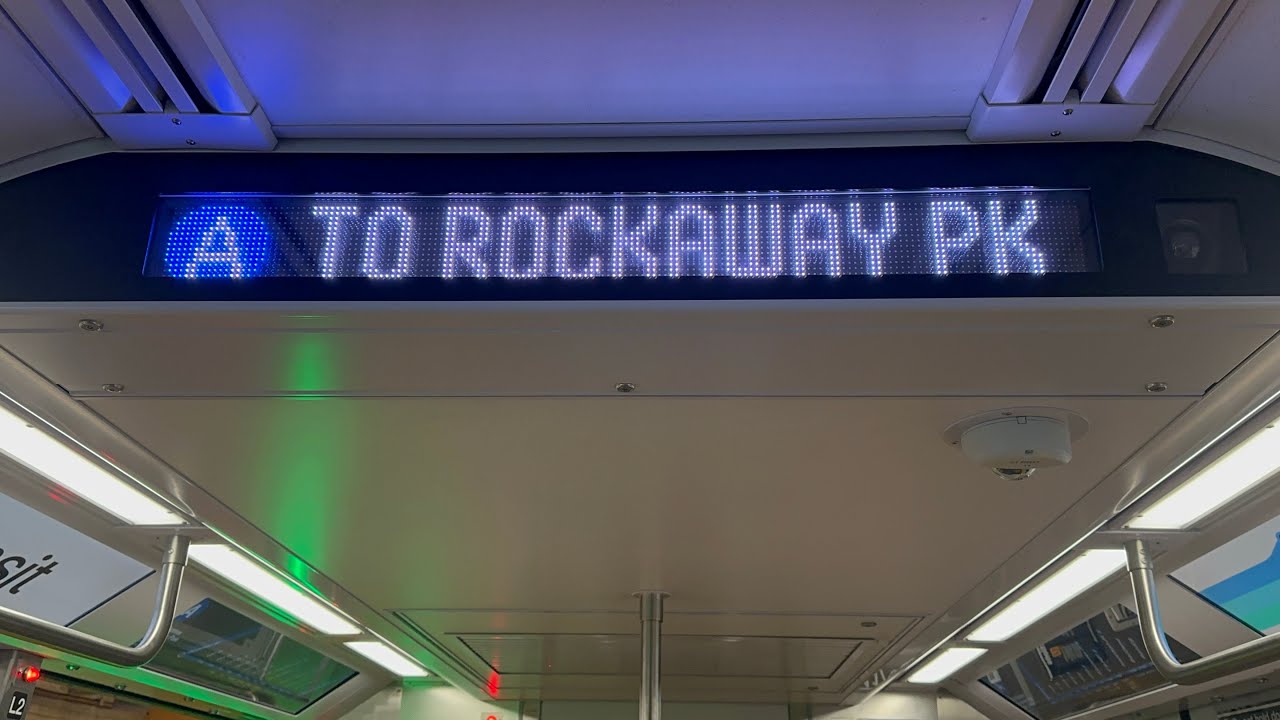 The 8 Avenue Line: R211 A Train Ride from Dyckman Street to Rockaway Park-Beach 116th Street