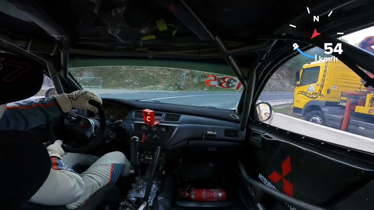 BONGO Hillclimb monsters 2025 **Mitshubisi Lancer EVO IX 550HP** Aleksandar Vidosavljevic 