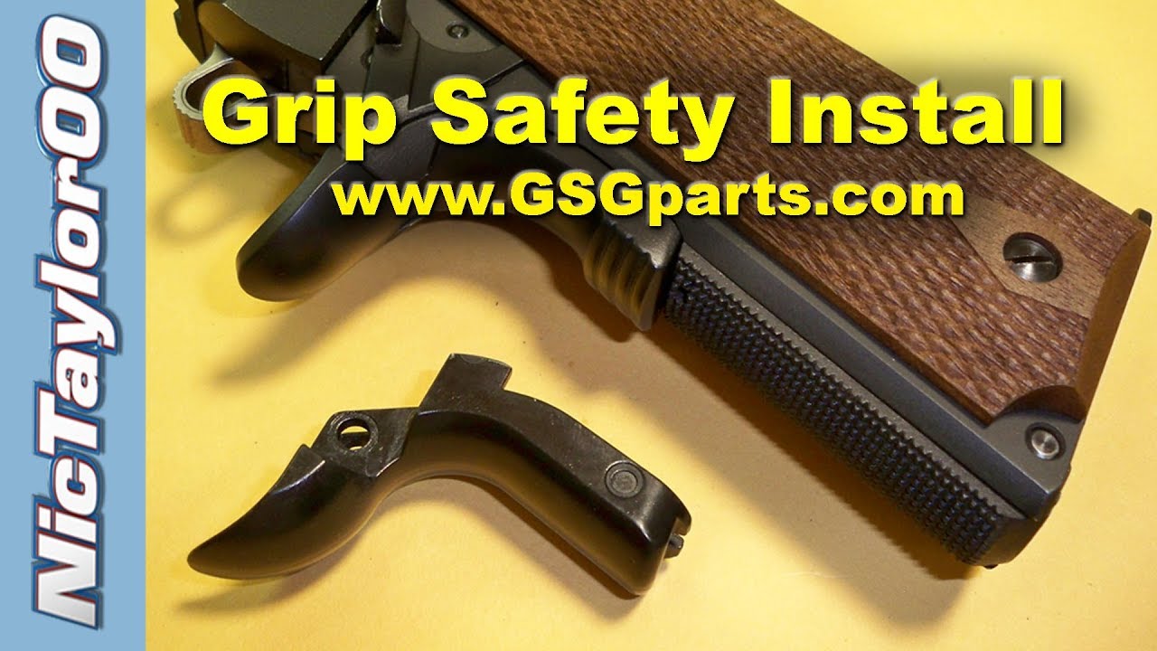 GSG / Sig Sauer 1911 22LR Grip Safety Install / Replacement