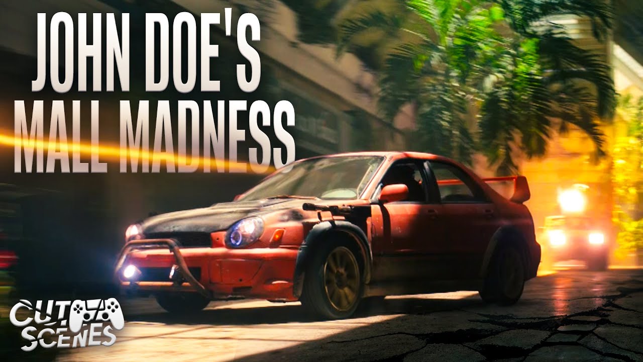 Anthony Mackie's RADICAL MALL RAMPAGE as John Doe! | Twisted Metal
