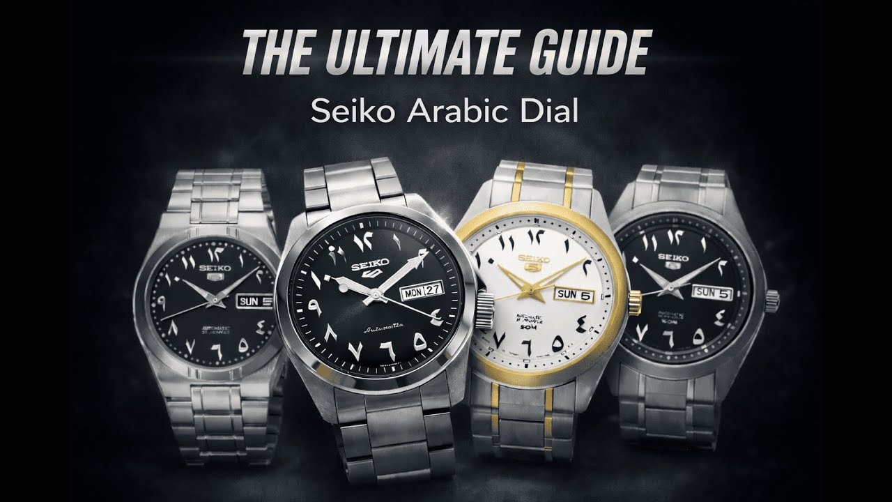 Seiko Arabic Dial: The Ultimate Buying Guide