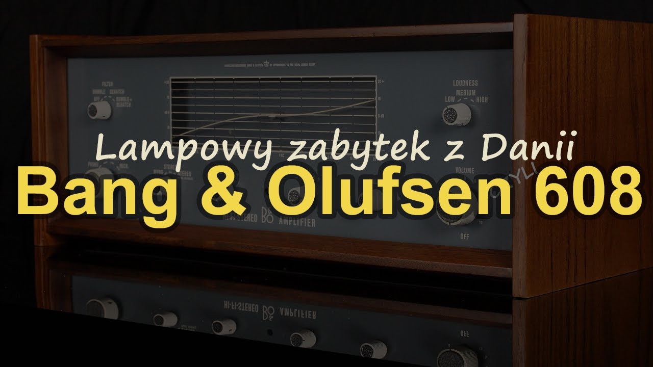 Zabytek z Danii czyli Bang & Olufsen 608 #Reduktor Szumu #317