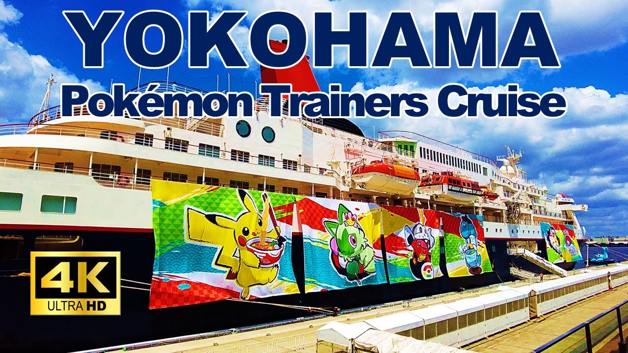 【4K🇯🇵】Pokémon Trainers Cruise / Pokémon WCS2023 Yokohama Minato Mirai Event