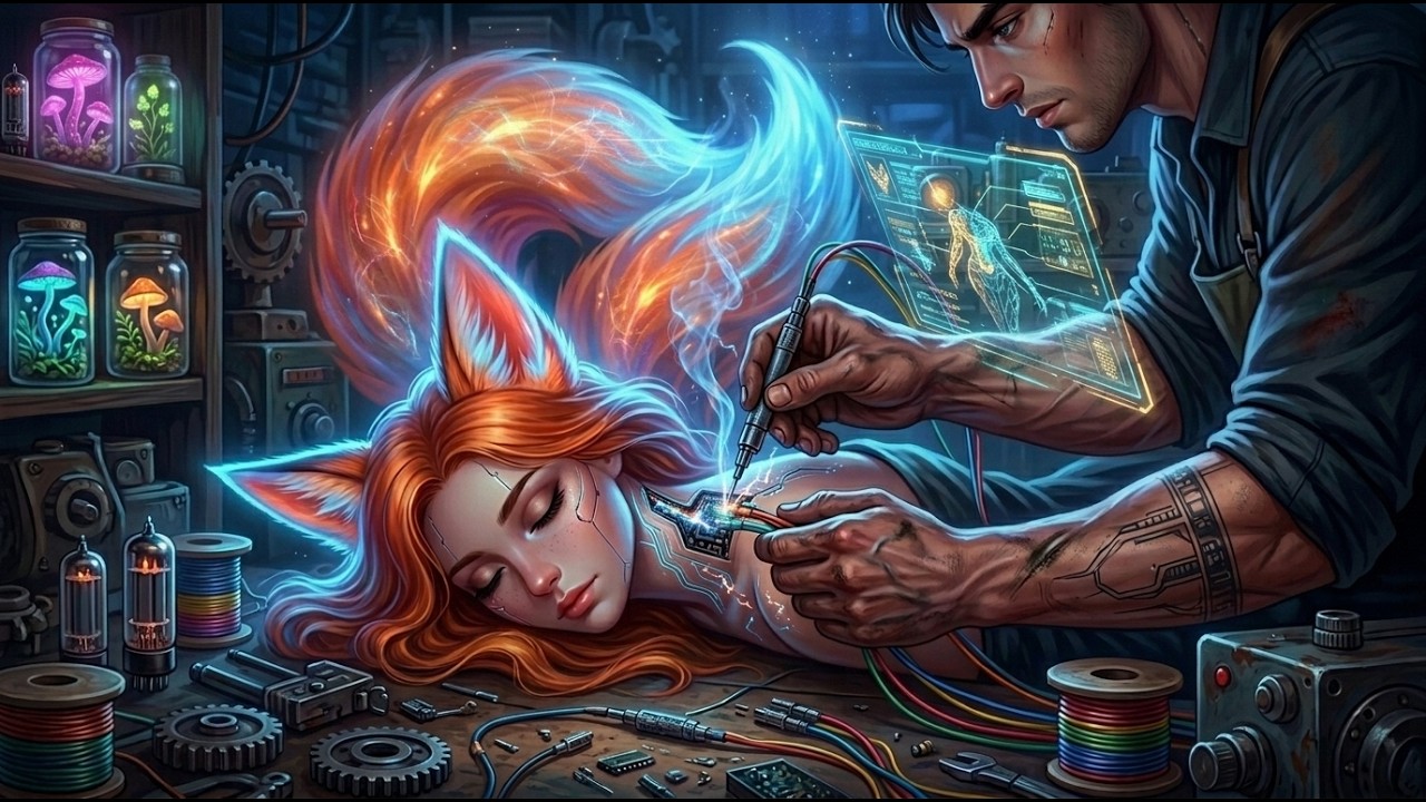 The Abandoned Fox AI Deemed Worthless — Rebooted by a Human into a Galactic Genius! | Sci-Fi Stories