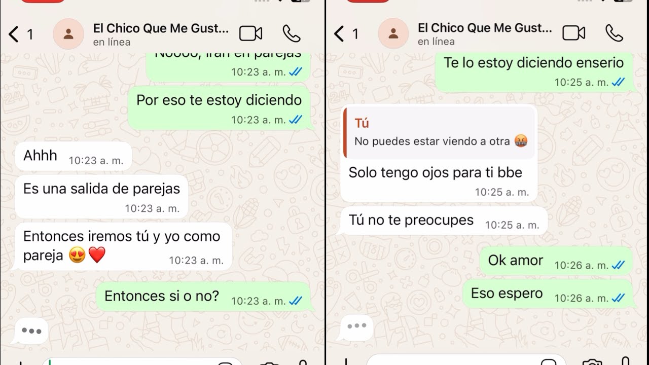 Chats con el chico que me gusta 😍parte 9