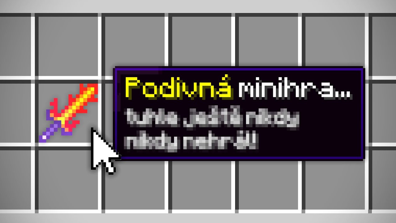 tuhle minihru jsem NIKDY nehr&aacute;l...