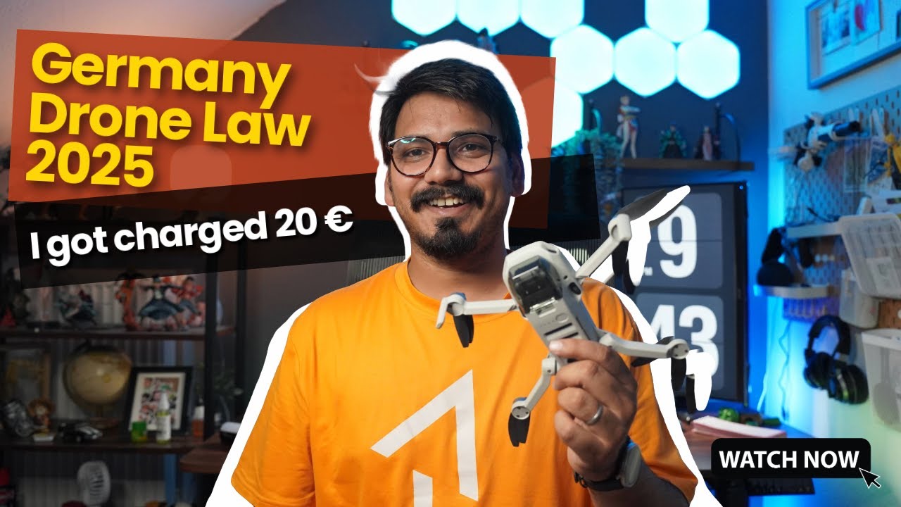 Germany Drone Law 2025: Why I Got Charged &euro;20 by LBA for Registration