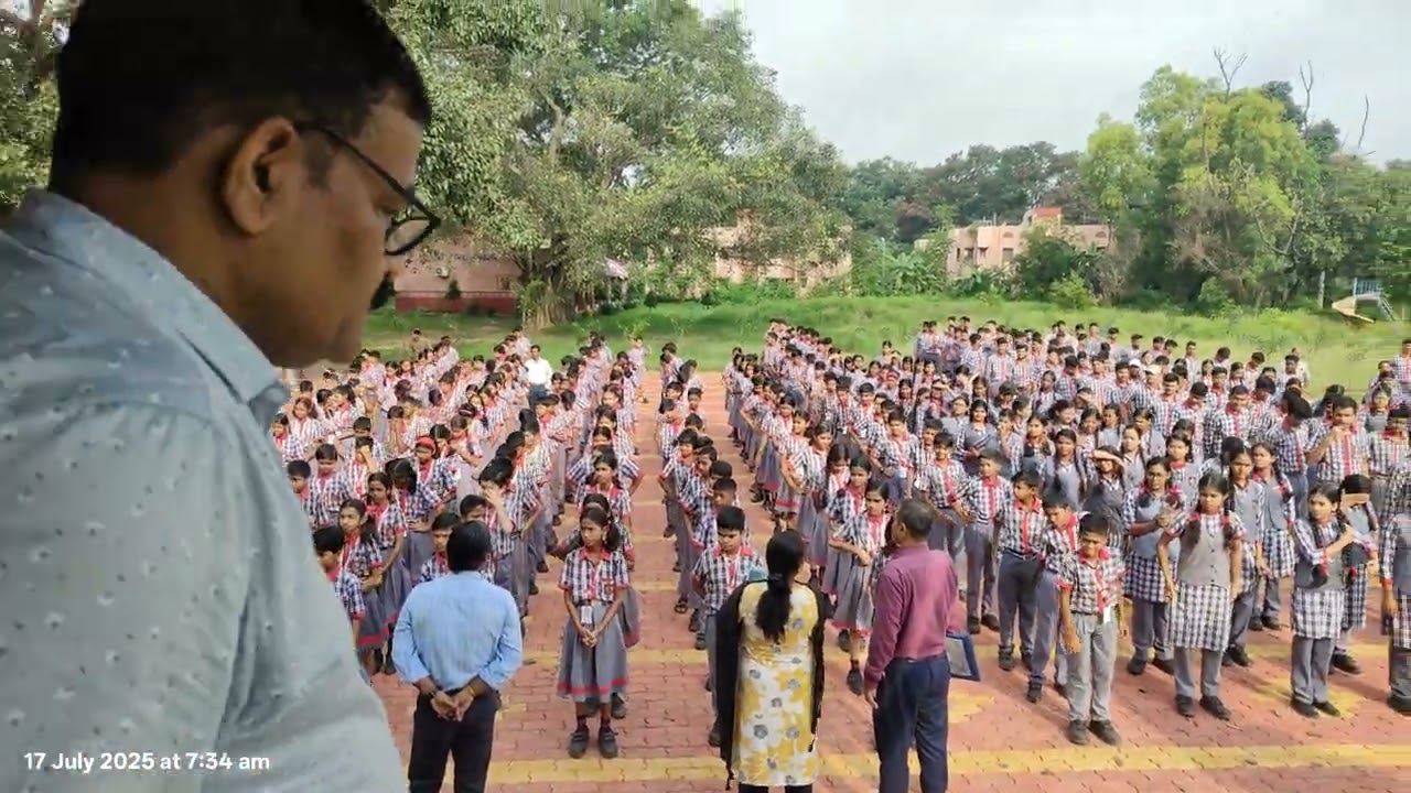 Morning Assembly PM SHRI KV NAMKUM