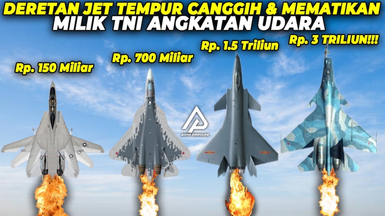 DAFTAR JET TEMPUR INDONESIA TERHEBAT DAN PALING MENGERIKAN! Sssssttt..... Ada Yang Masih Ngutang!