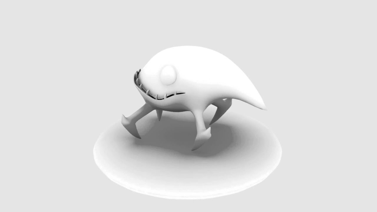 Monster Concept 3D Model