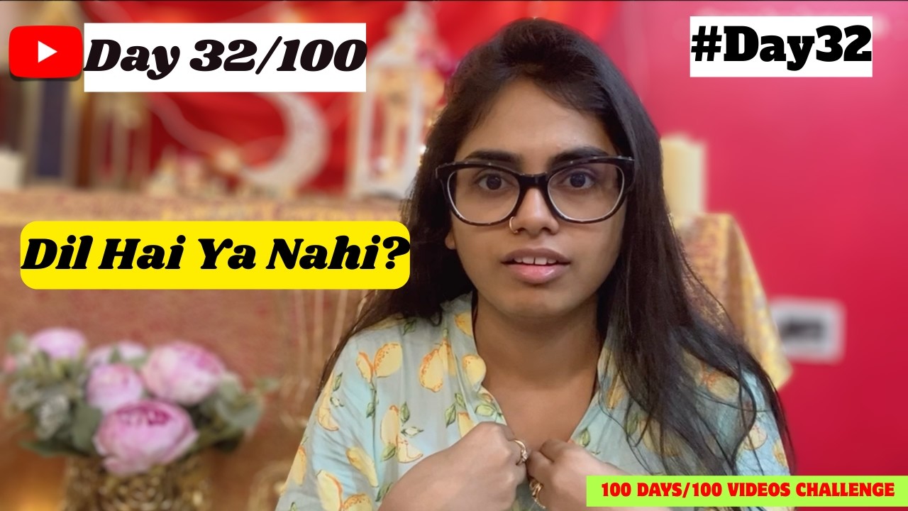 Day 32/100-Alive by Pain, Human by Empathy | 100days/100videos Challenge | Sana ka junoon