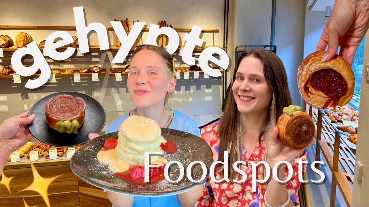 GEHYPTE⭐️😳Foodspots in Berlin testen?! (DESSERT 🍰🥐🥞 EDITION)