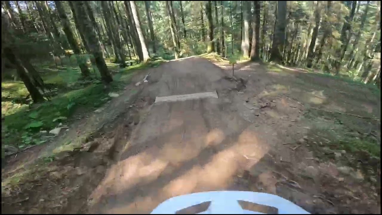 Je roule la piste de vinny t la chill trail
