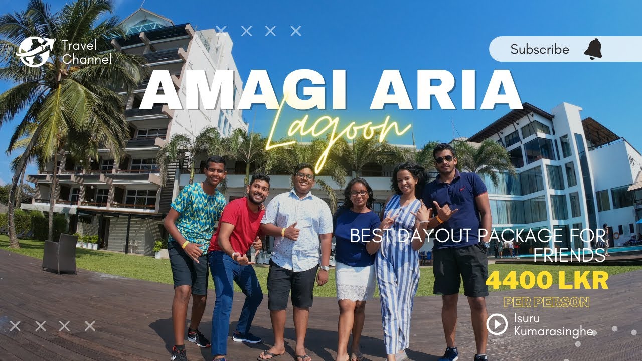 Best Day out package - 4400 LKR - Amagi Aria Lagoon - Negombo - Sri Lanka