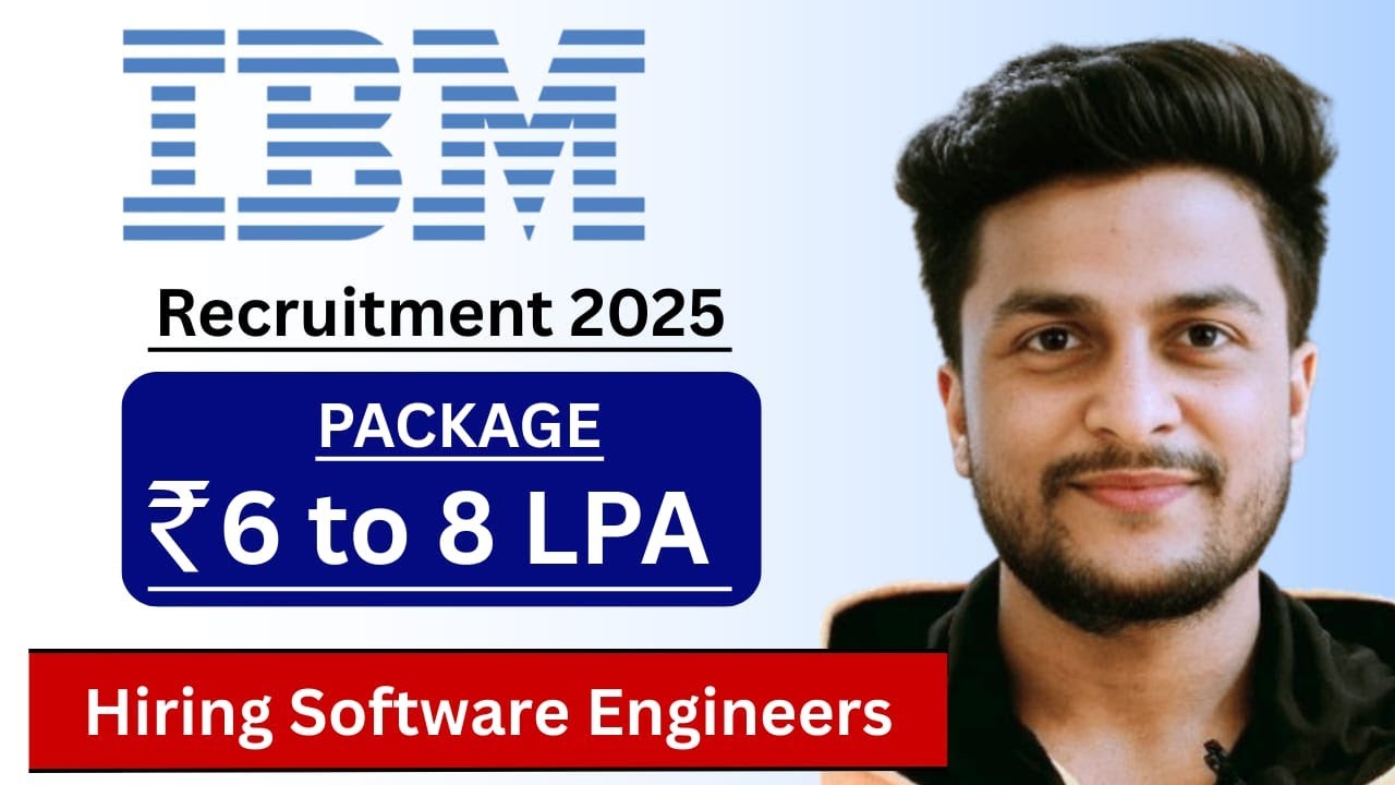 How to Get Into IBM as a Software Engineer | Freshers Job Opportunity