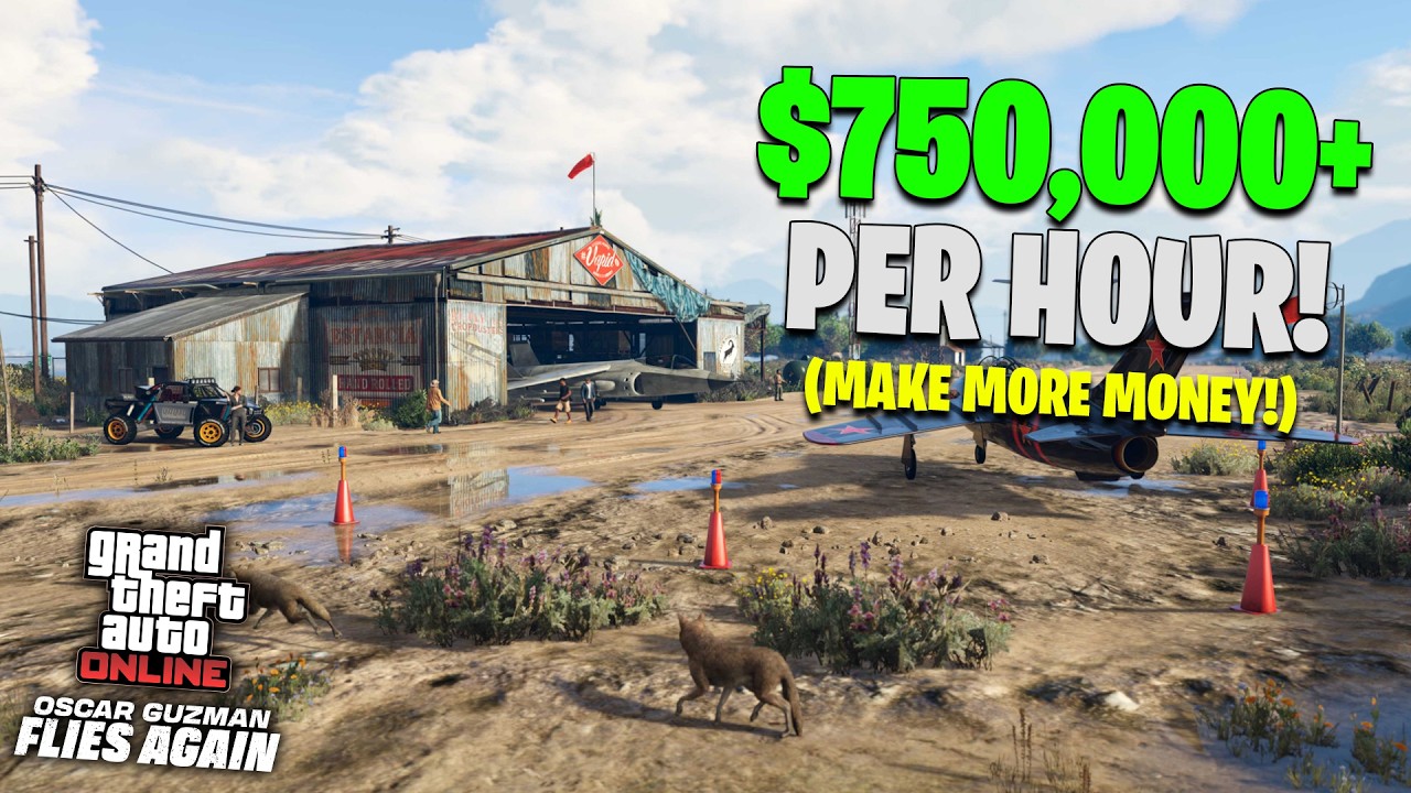 GTA Online McKenzie Hangar & OSCAR GUZMAN HEIST SOLO Money Guide - Step-By-Step Guide & Setup Tips