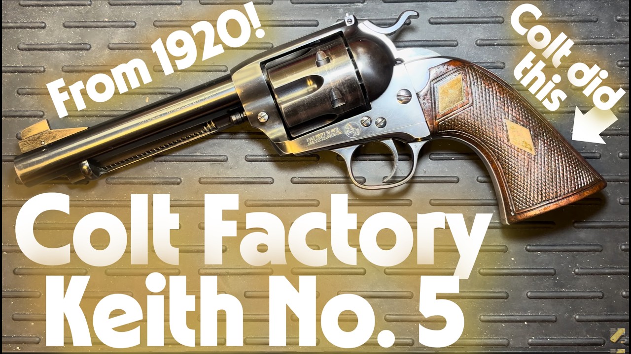 Переписывая историю пистолета Keith No. 5: модифицированный Bisley от McCutcheon Colt Factory.