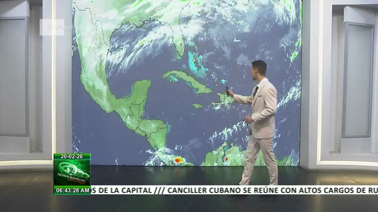 El tiempo en Cuba: tarde cálida y escasas lluvias