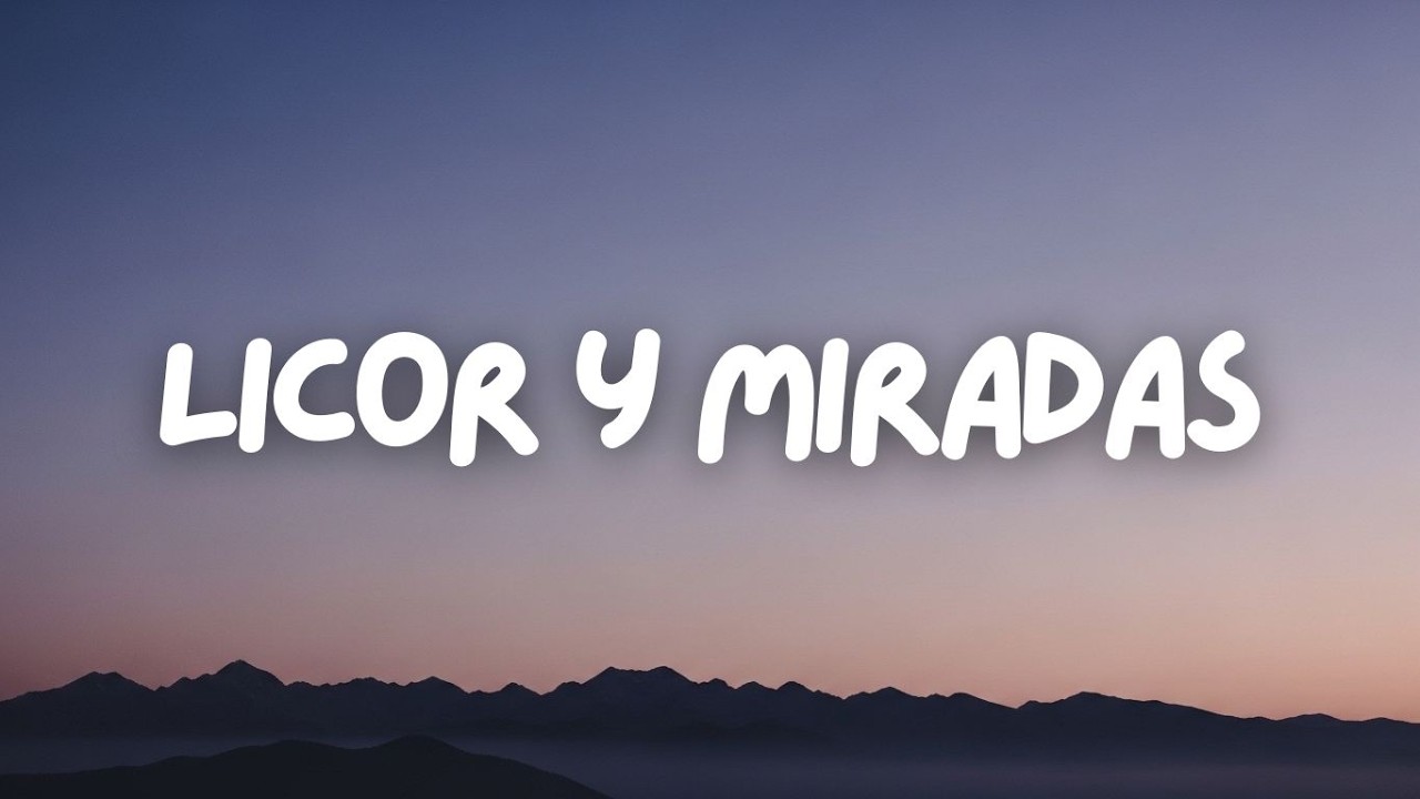 Licor y Miradas | Latina Song 2026