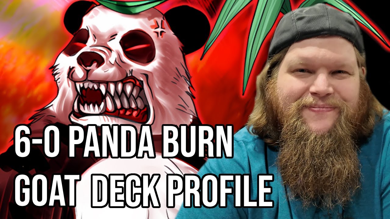6-0 PANDA BURN DECK PROFILE - YCS Birmingham Oversized Blade Knight Goat tournament feat. Ryan Atlus