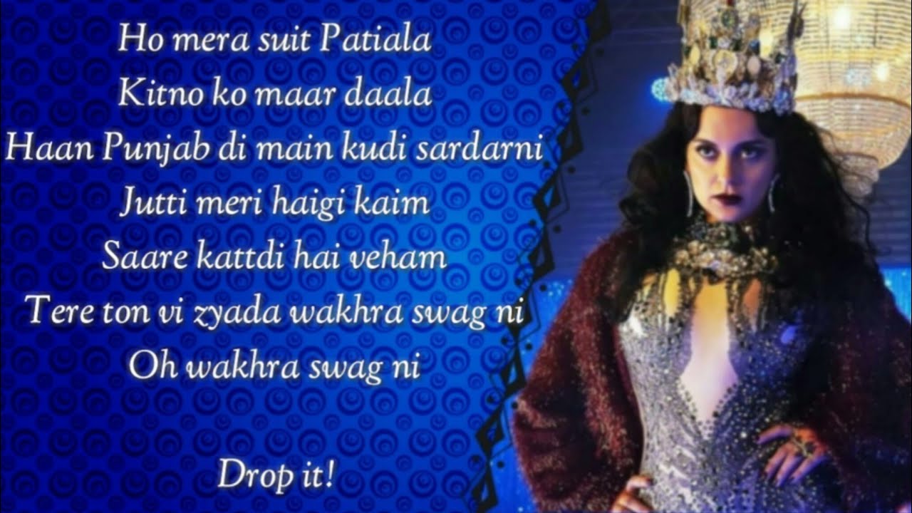 THE WAKHRA SONG LYRICS | Navv Inder, Lisa Mishra & Raja Kumari | Kangana Ranaut & Rajkummar Rao |