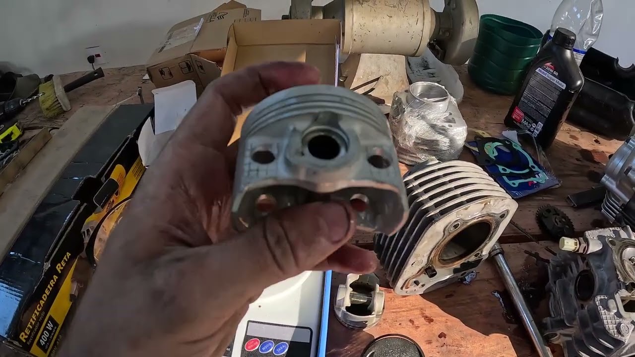Preparei o motor da Crosser 150