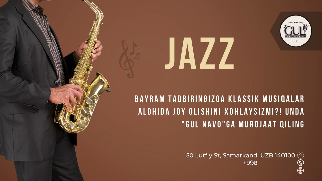 Jazz Klassik - Gul NaVo (event management) | Жазз Классик Гул Наво (Организатор мероприятий)