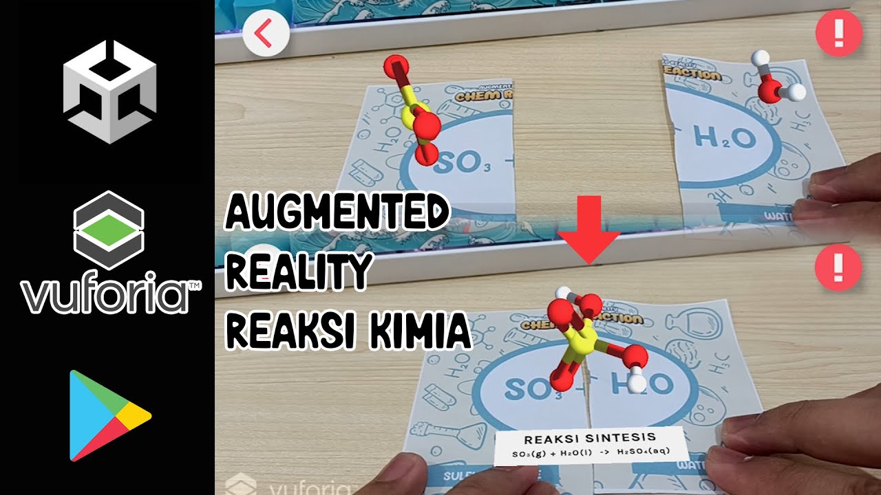 Aplikasi Augmented Reality - Reaksi Kimia