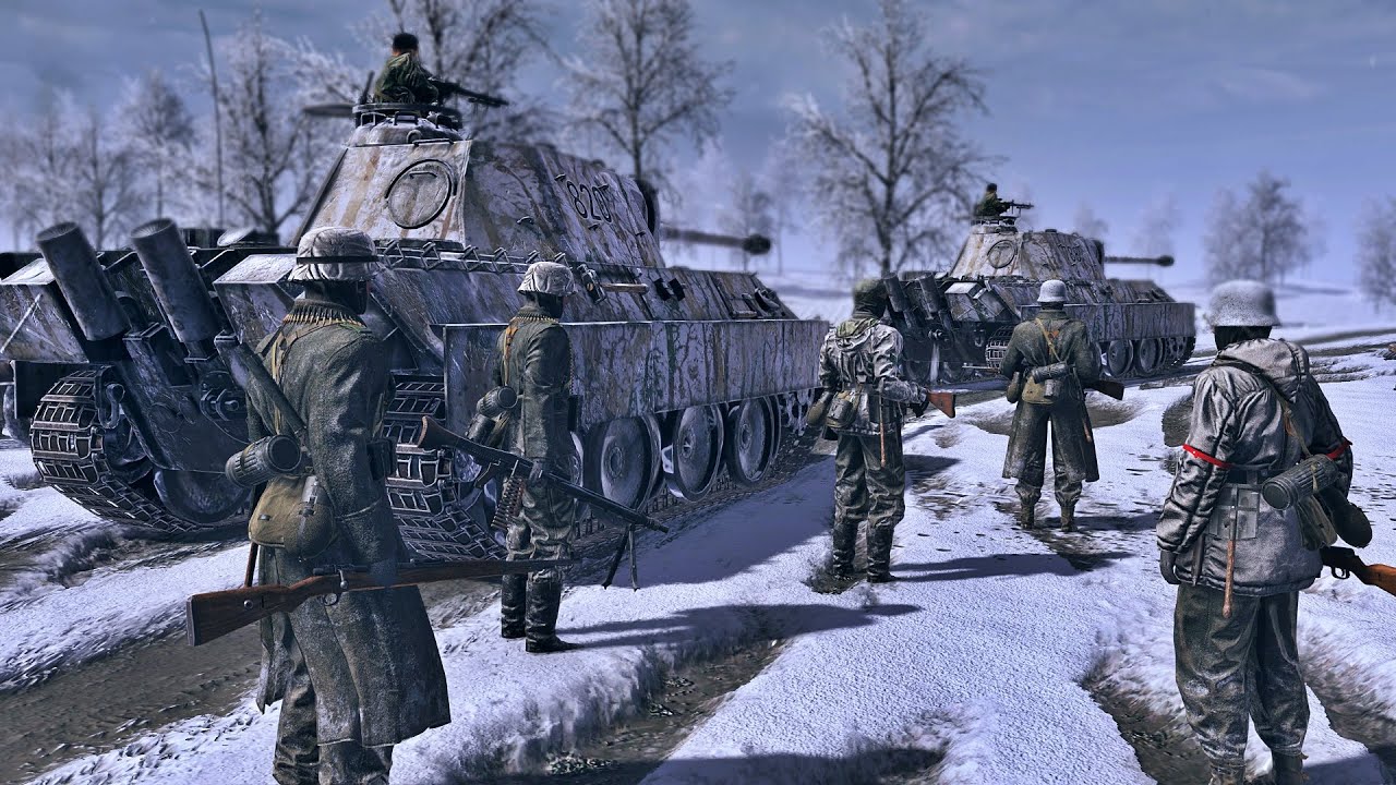2 SS Panthers vs 21 US Shermans - Operation Nordwind | Call To Arms: Gates of Hell