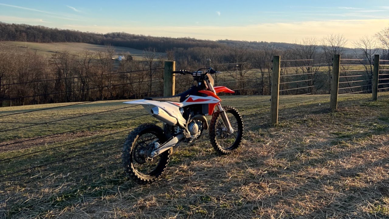2019 KTM 450 SX-F (первая поездка)